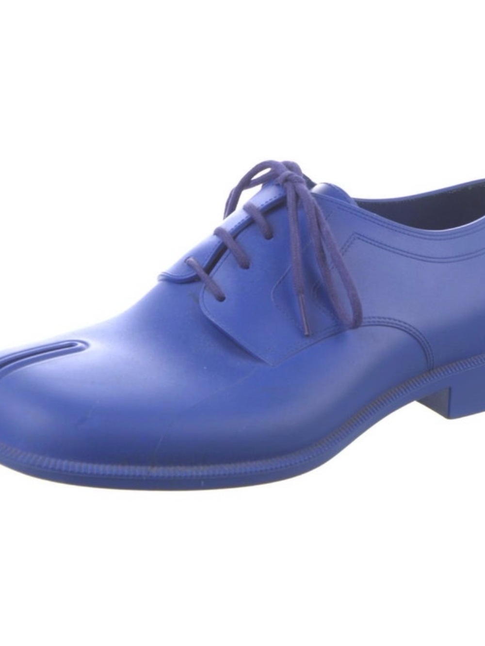 Maison Martin Margiela Electric Blue Split-Toe Derby Shoes